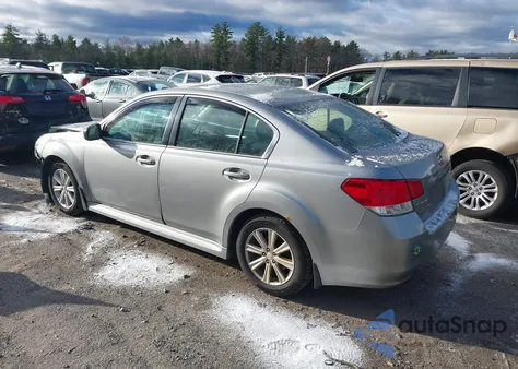 2011 Subaru Legacy 2.5I from USA, damaged, VIN 4S3BMBA66B3231532